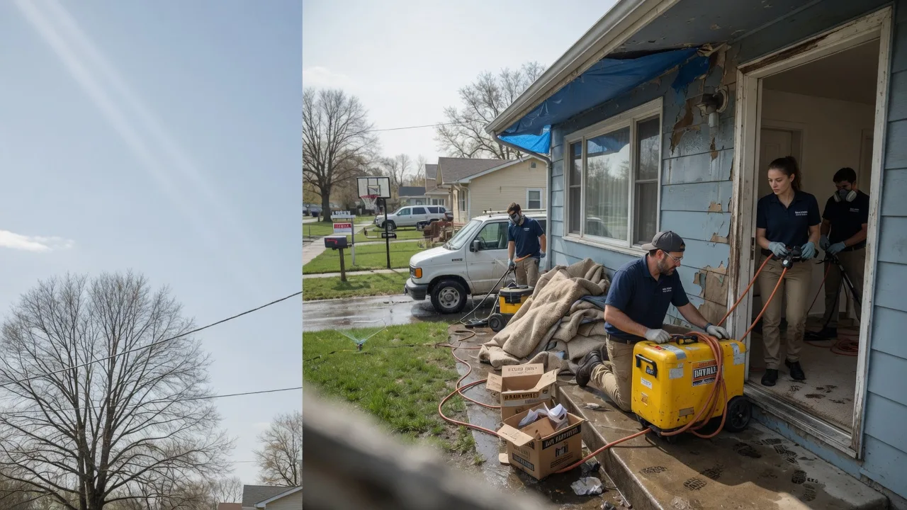 Basement Flood Cleanup in Wheeler, IL near me